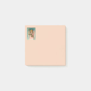 Cute Angel In Pink Dress Post-it Notes