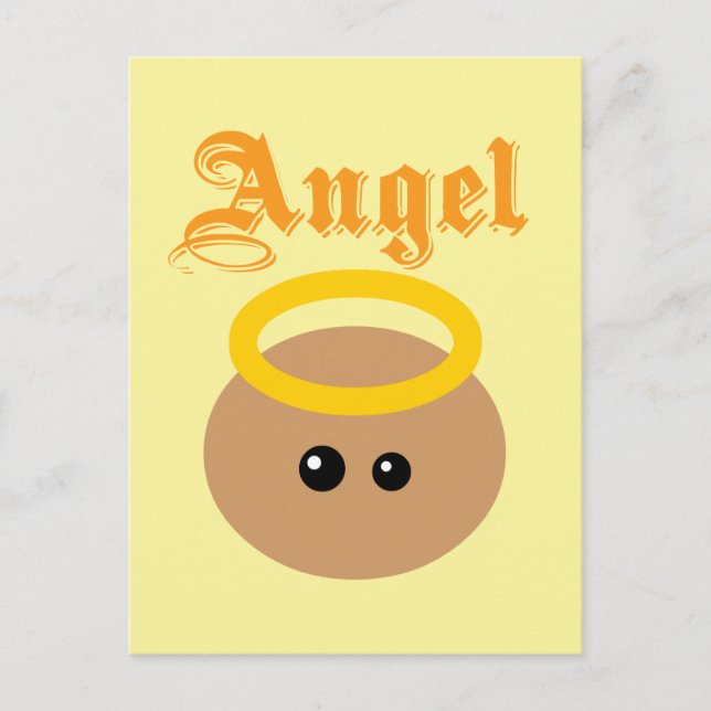 Cute Angel Postcard (Front)