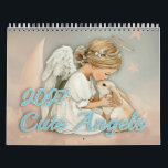 Cute Angels 2027 Calendar<br><div class="desc">This charming angels calendar / cherubs calendar / guardian angels calendar (or in German: Engelkalender) is designed to bring romance, spiritual inspiration, and joy all year round. Each month features adorable angels in bright colours, radiating warmth, positivity, and a touch of romantic charm. A perfect blend of modern art, romantic...</div>