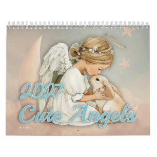 Cute Angels 2027 Calendar