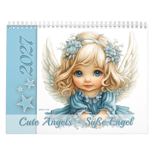 Cute Angels – Süße Engel 2027 Calendar (Cover)