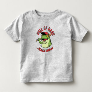 Cute Angry Frog Toddler T-Shirt