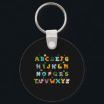 Cute Animal Abcs Alphabet Back To School Boys Girl Key Ring<br><div class="desc">Cute Animal Abcs Alphabet Back To School Boys Girls</div>