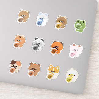 Cute Animal Boba Animal