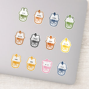Cute Animal Boba Tea