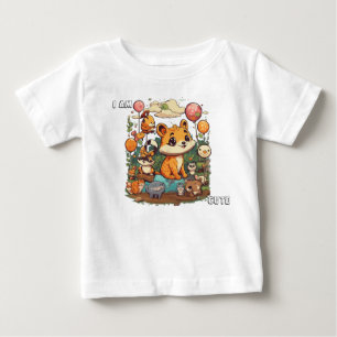 Cute Animal cartoon new design i am cute Baby T-Shirt