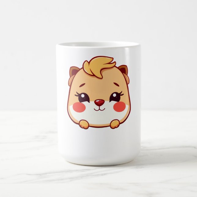 Cute animal coffee mug (Center)