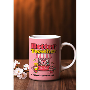 Cute animal Friends Cotton Candy Mug” Coffee Mug