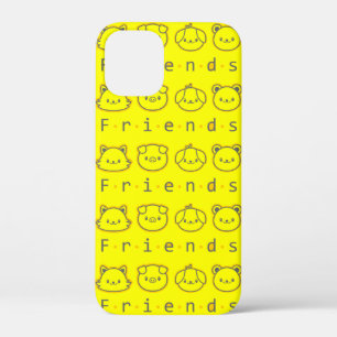 Cute animal friends face iPhone 12 mini case