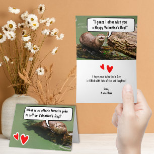 Cute Animal Funny Kid's Valentine's Day Card