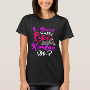Cute Animal Lover Idea Koala T-Shirt