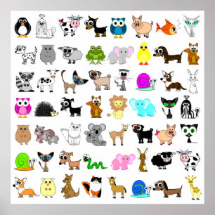 Cute Animal Lover Print