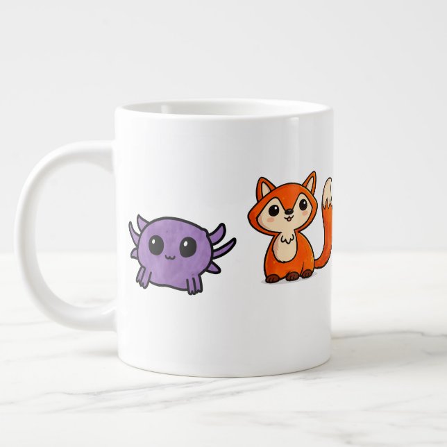 cute animal mug (Left)