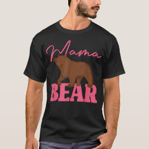 Cute Animal Mum Family Mummy Bear Mama Bear 529 T-Shirt
