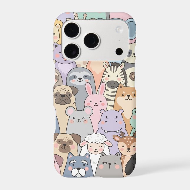 Cute Animal Pattern  (Back)