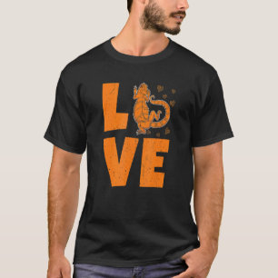 Cute Animal Pet Owner Reptile Lizard Love Bearded T-Shirt