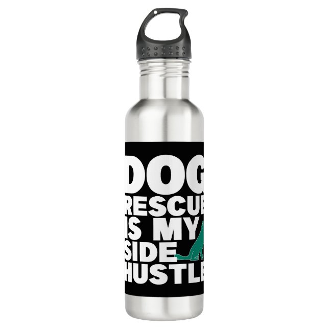 Cute Animal Rescue 710 Ml Water Bottle (Front)