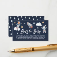 Cute Animal Space Baby Shower Books for Baby