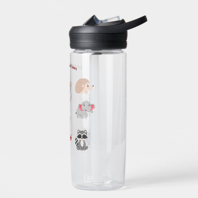 Cute Animal Tumbler Wrap Water Bottle (Left)