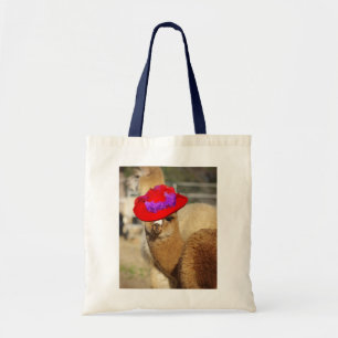Cute Animals Alpaca Tote Bag