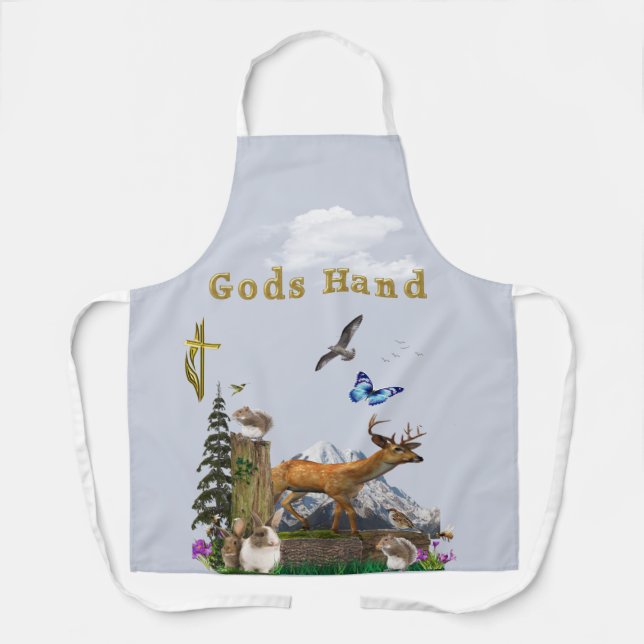 Cute animals apron (Front)