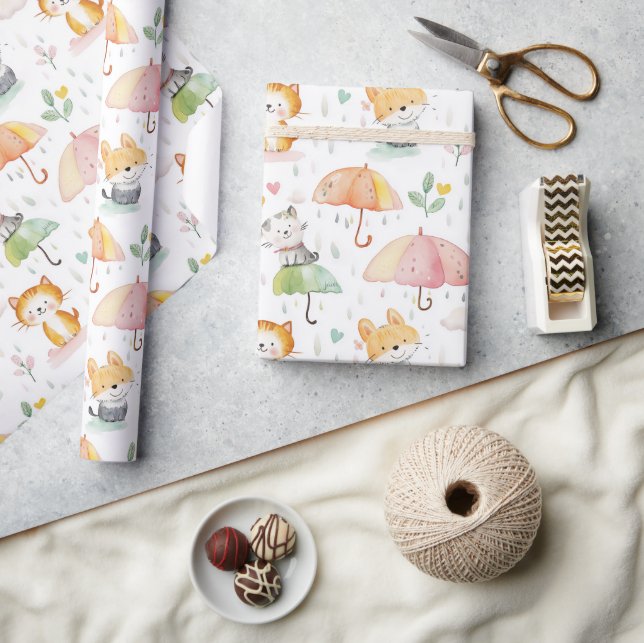 Cute Animals baby gift Wrapping Paper (Crafts)