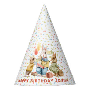 Cute Animals Birthday Party Hat