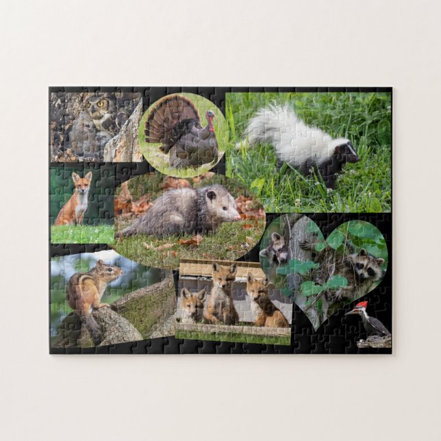 Cute Animals For Kids Jigsaw Puzzle (Horizontal)