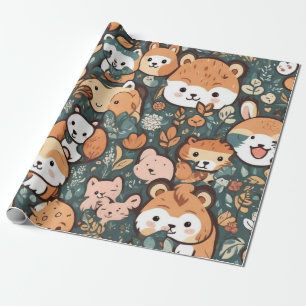 Cute animals gift ideas Wrapping Paper