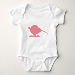 Cute animals in the Zoo 5: Cute little kiwi Baby Bodysuit