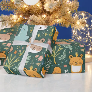 Cute animals lovely Wrapping Paper