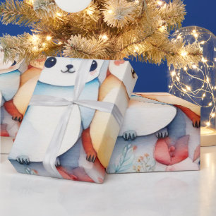 Cute animals lovely Wrapping Paper