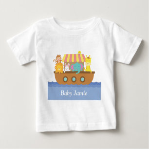 Cute Animals, Noah's Ark, for babies Baby T-Shirt