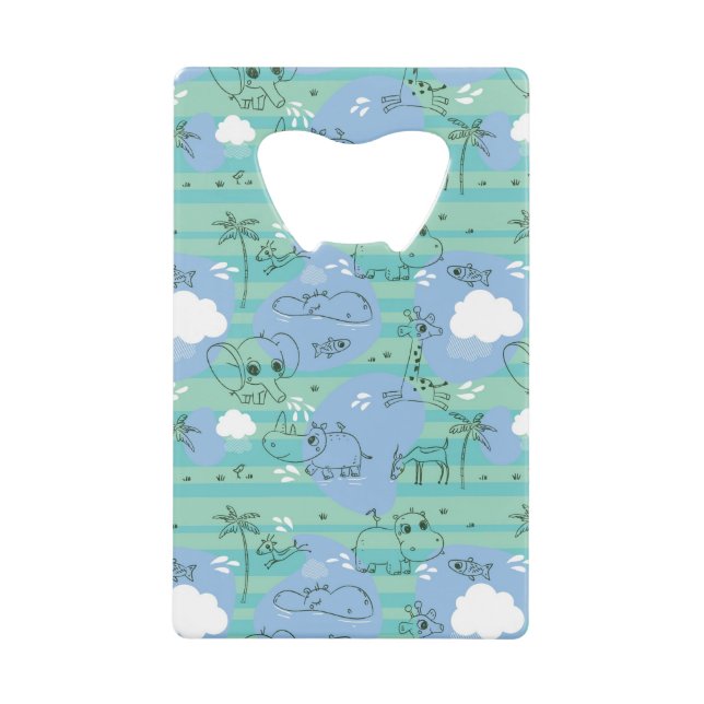 Cute animals playing with water 3 (Front)