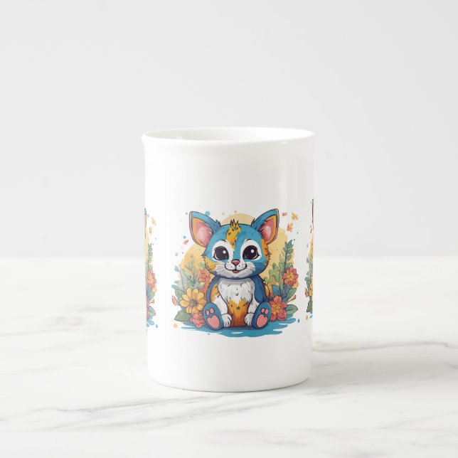 Cute Animals Speciality Bone China Mug Collection  (Front)