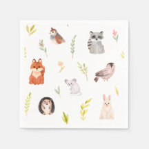 Cute Animals Watercolor