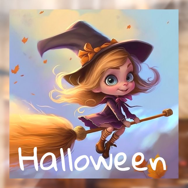 Cute Animated Flying Witch (Sheet 2)