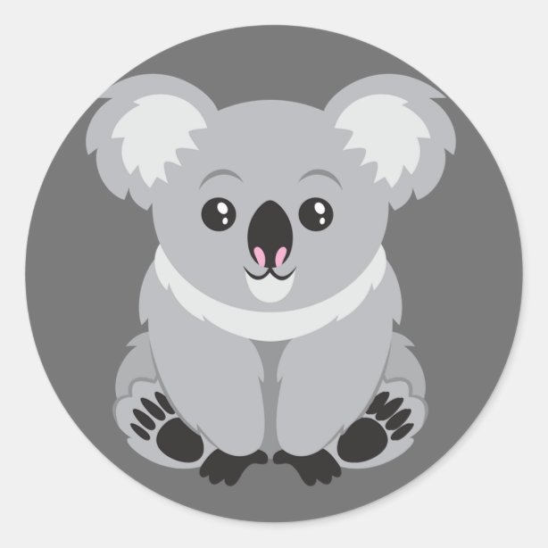Koala Stickers Zazzle AU