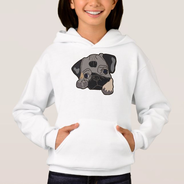 Cute animated pug (Front)