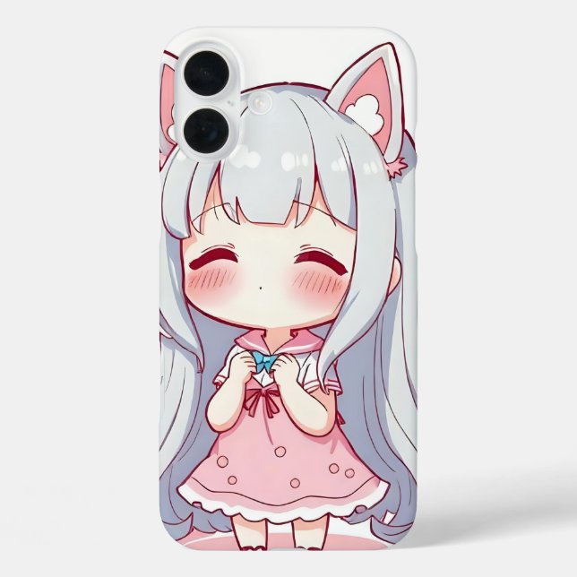 Cute Anime Case-Mate iPhone Case (Back)