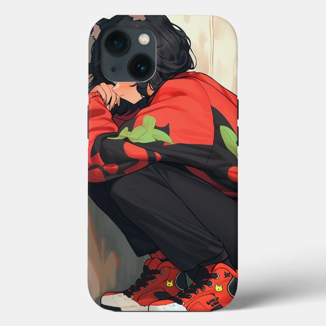 Cute Anime Catgirl Case-Mate iPhone Case (Back)