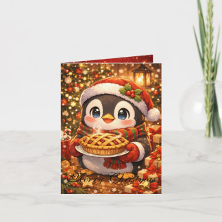Cute Anime Christmas Card 