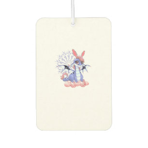 Cute Anime Dragon Bunny Easter Shirt Toddler Girl Car Air Freshener