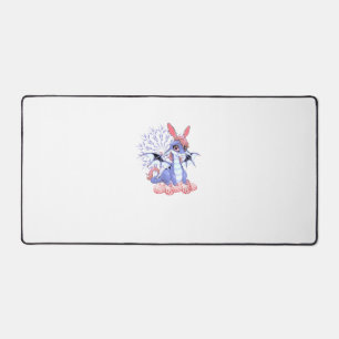 Cute Anime Dragon Bunny Easter Shirt Toddler Girl  Desk Mat