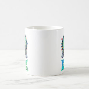 Cute Anime Gamer Boy Pixel Calm Coffee Mug