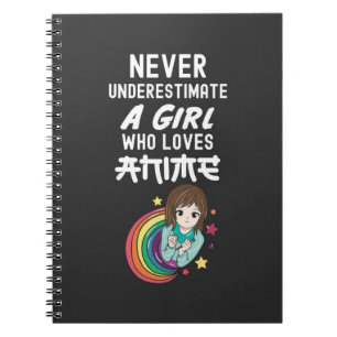 Cute Anime Gifts For Baby Girls For Kids Kawaii  Notebook