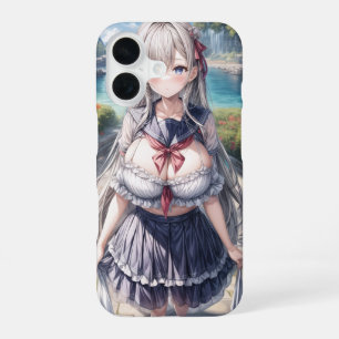 cute anime girl phone case