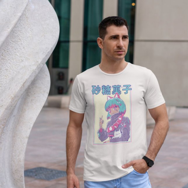 Cute Anime Girl With Eye Patch T-Shirt (Creator Uploaded)