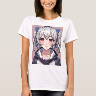 cute anime girl women T-Shirt