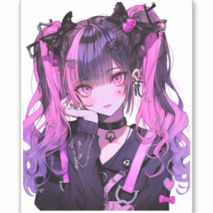 Cute Anime Goth Girl